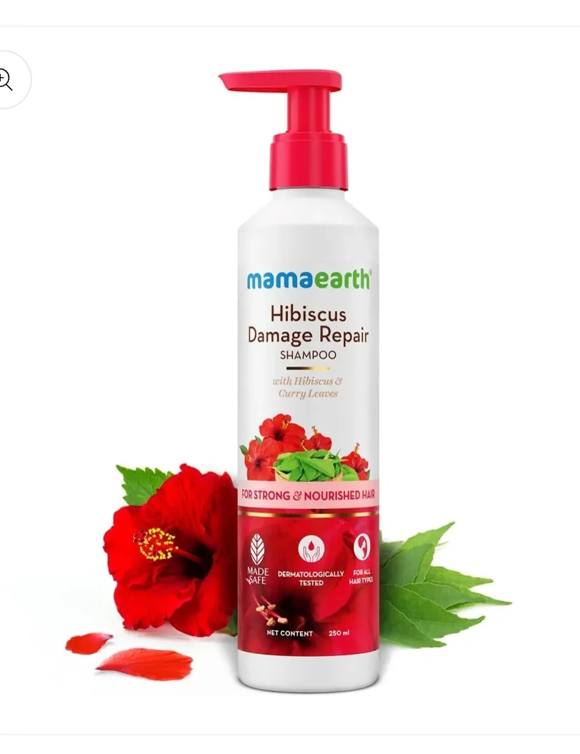 Mamaearth Hibiscus Damage Repair Shampoo 250ml